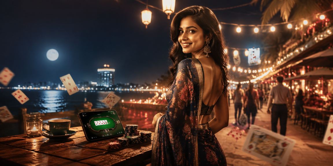 বগুড়ায় সমুদ্রসৈকতে পোকার গেম উপভোগ করছেন একজন প্লেয়ার