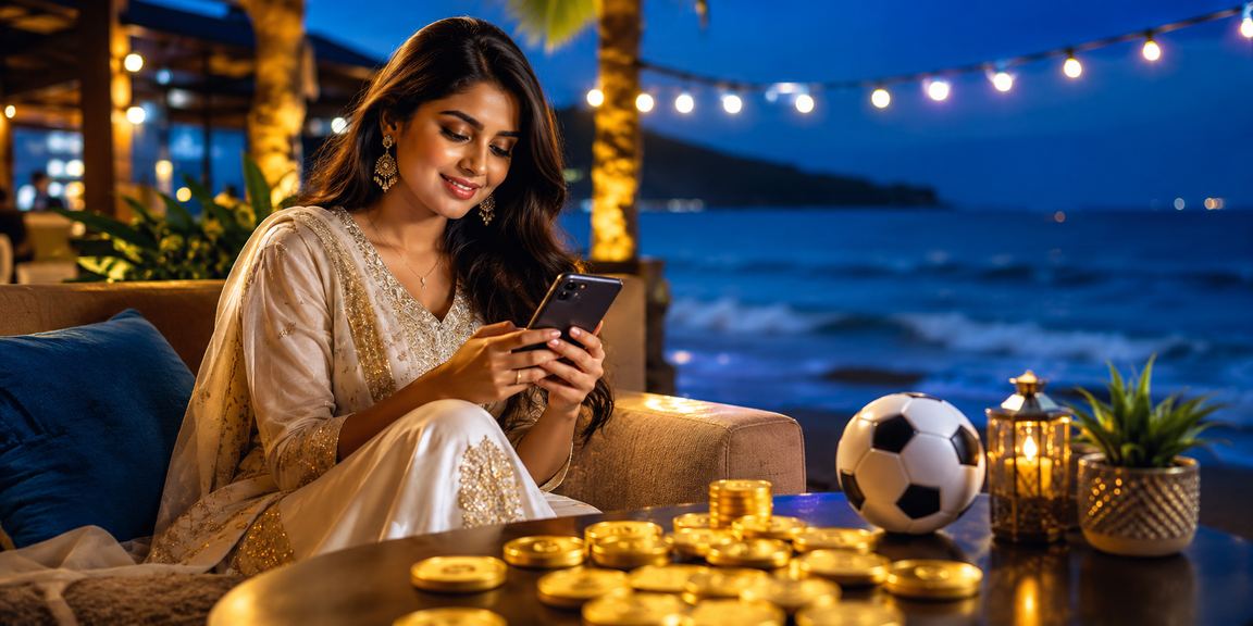 কক্সবাজার সৈকতে ফুটবল বেটিং উপভোগ করছেন একজন ব্যবহারকারী
