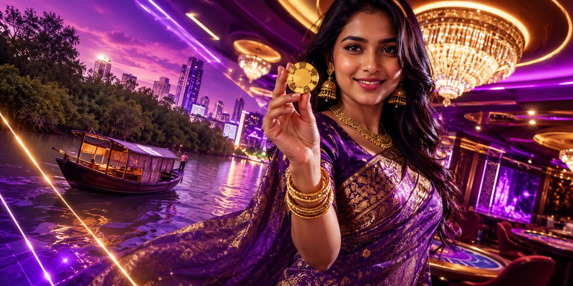 jy 2570 Neon-Lit Betting Experience with a Sundarbans Theme